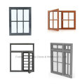 Customized Anodized Aluminium Burglarproof Single Hung Windows (FT-W80)